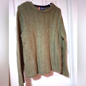 Chaps women's size small cable knit sweater like new